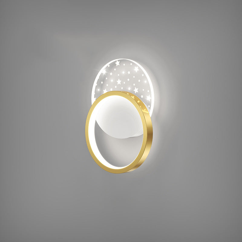 Square Round Heart Oval Wall Lamp