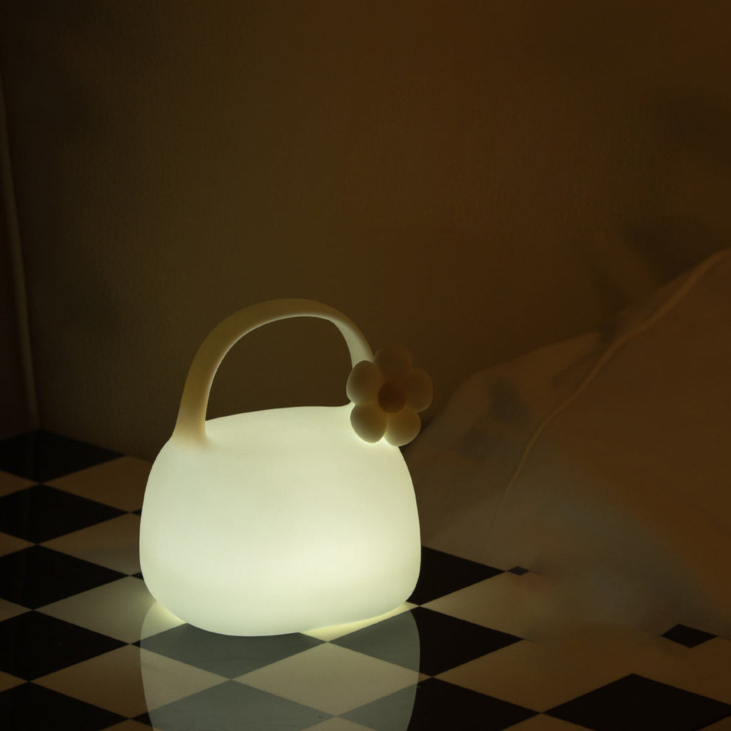 Handbag Silicone ABS Living Table Lamp