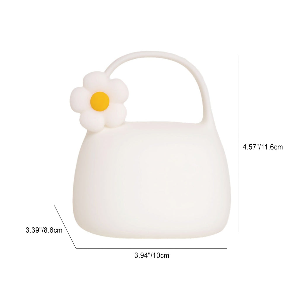 Handbag Silicone ABS Living Table Lamp