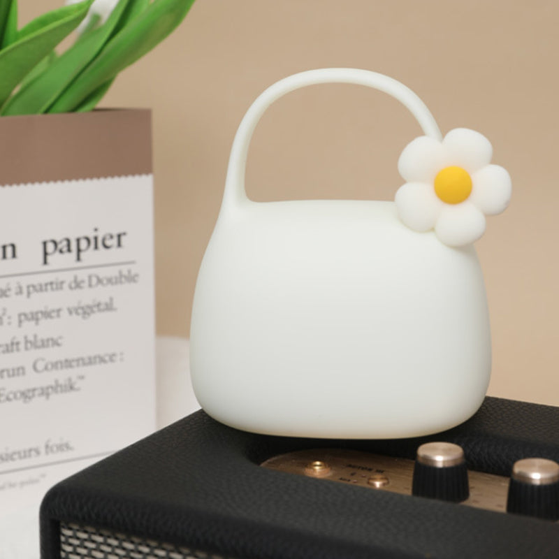 Handbag Silicone ABS Living Table Lamp