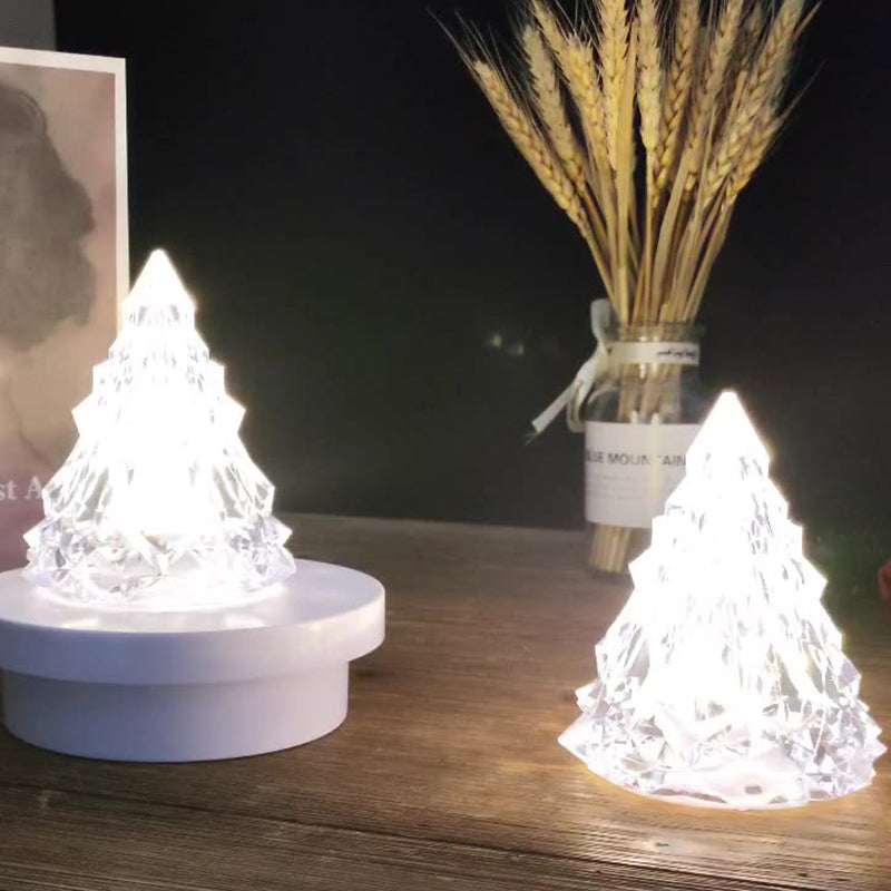 Small Snowy Mountain PP Table Lamp