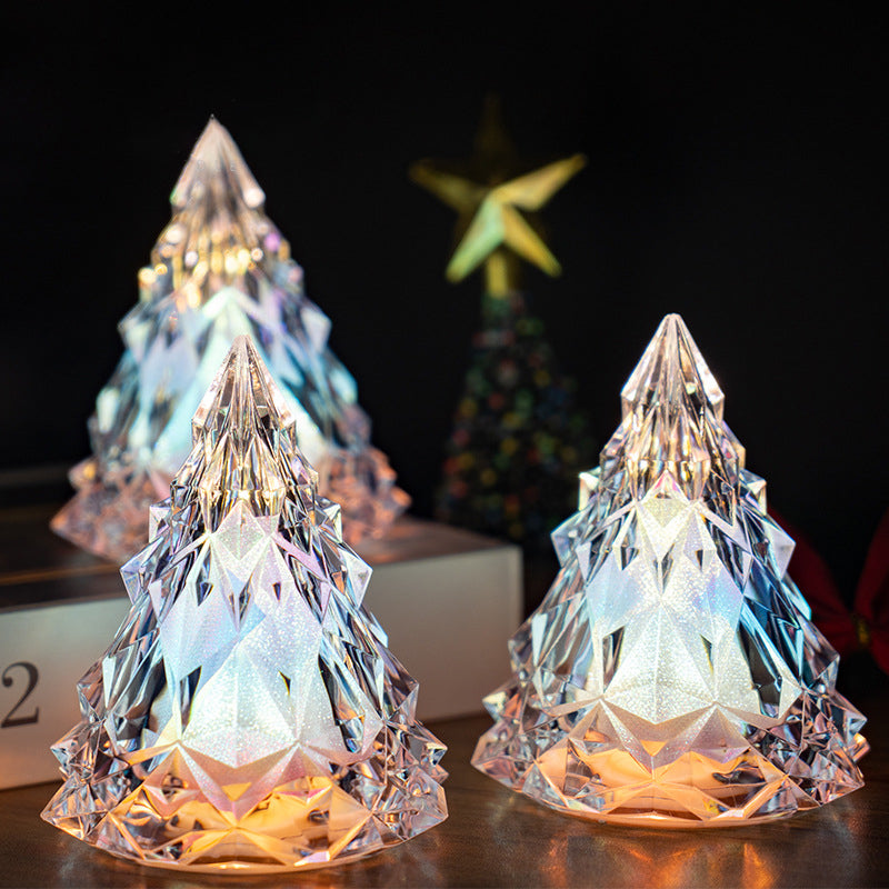 Small Snowy Mountain PP Table Lamp
