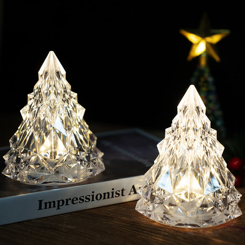 Small Snowy Mountain PP Table Lamp