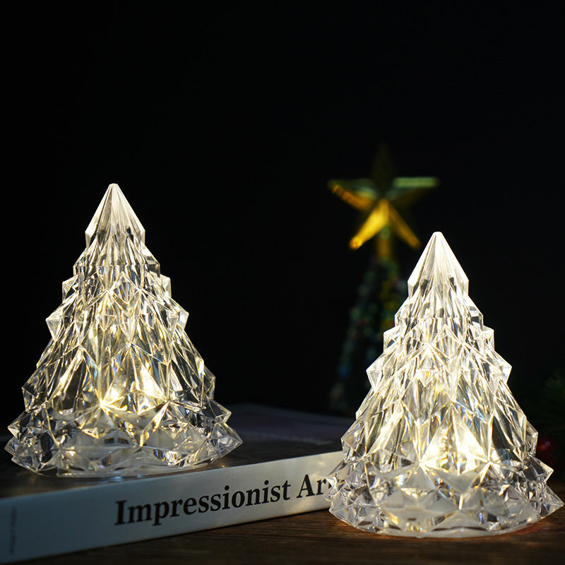 Small Snowy Mountain PP Table Lamp