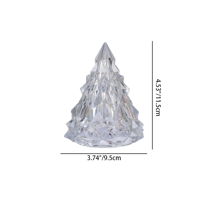 Small Snowy Mountain PP Table Lamp