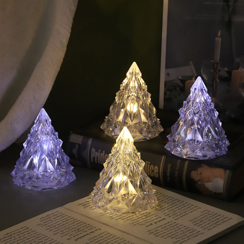 Small Snowy Mountain PP Table Lamp