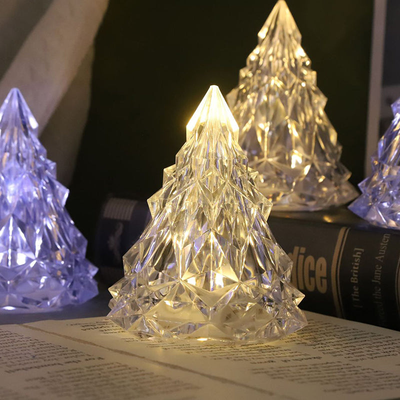 Small Snowy Mountain PP Table Lamp