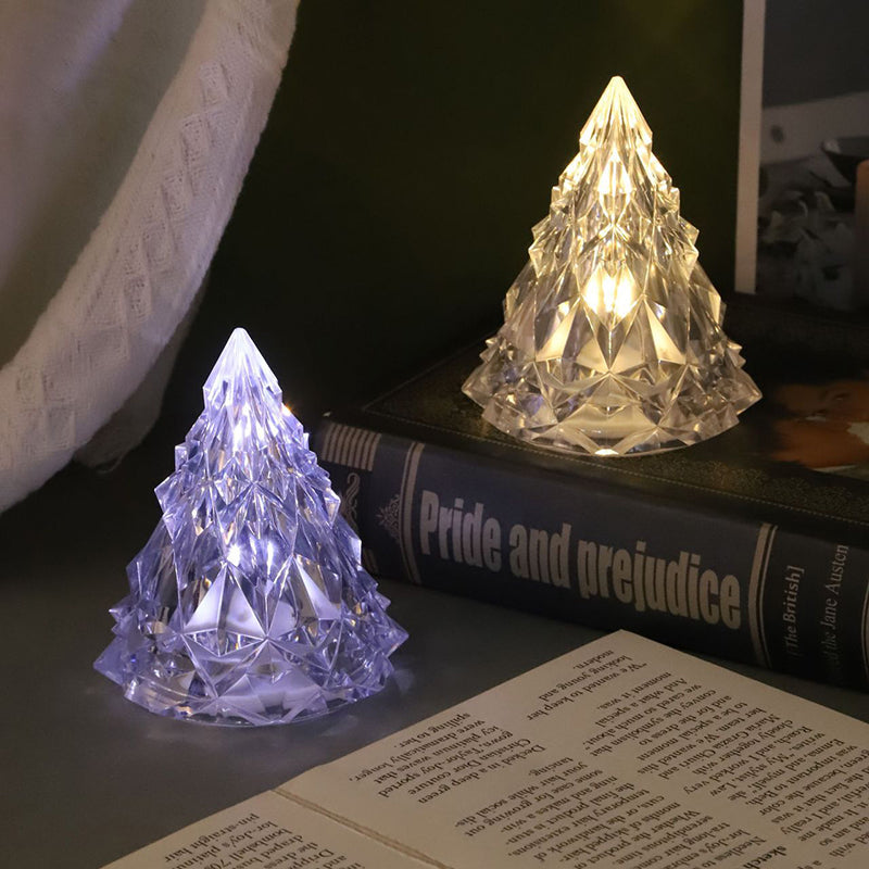 Small Snowy Mountain PP Table Lamp
