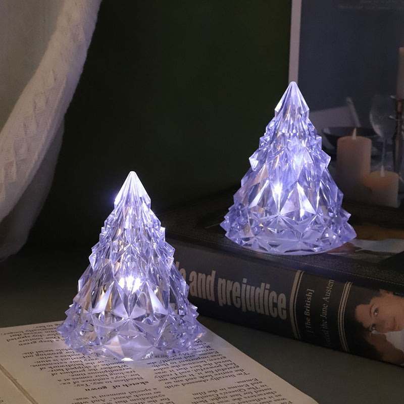 Small Snowy Mountain PP Table Lamp