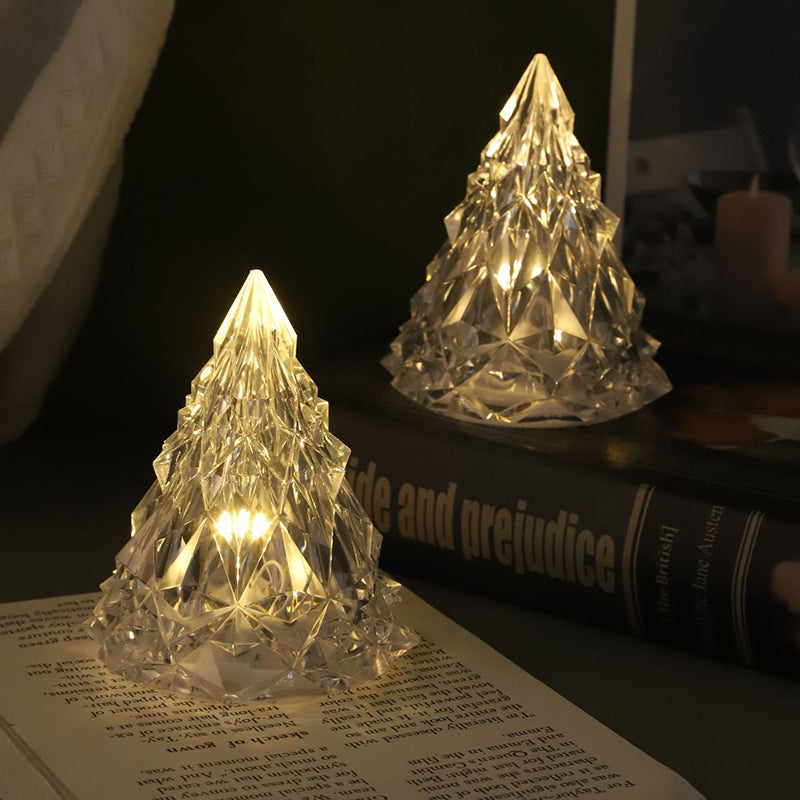 Small Snowy Mountain PP Table Lamp
