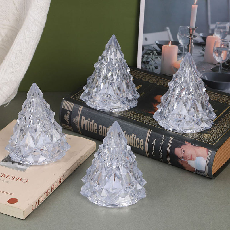 Small Snowy Mountain PP Table Lamp