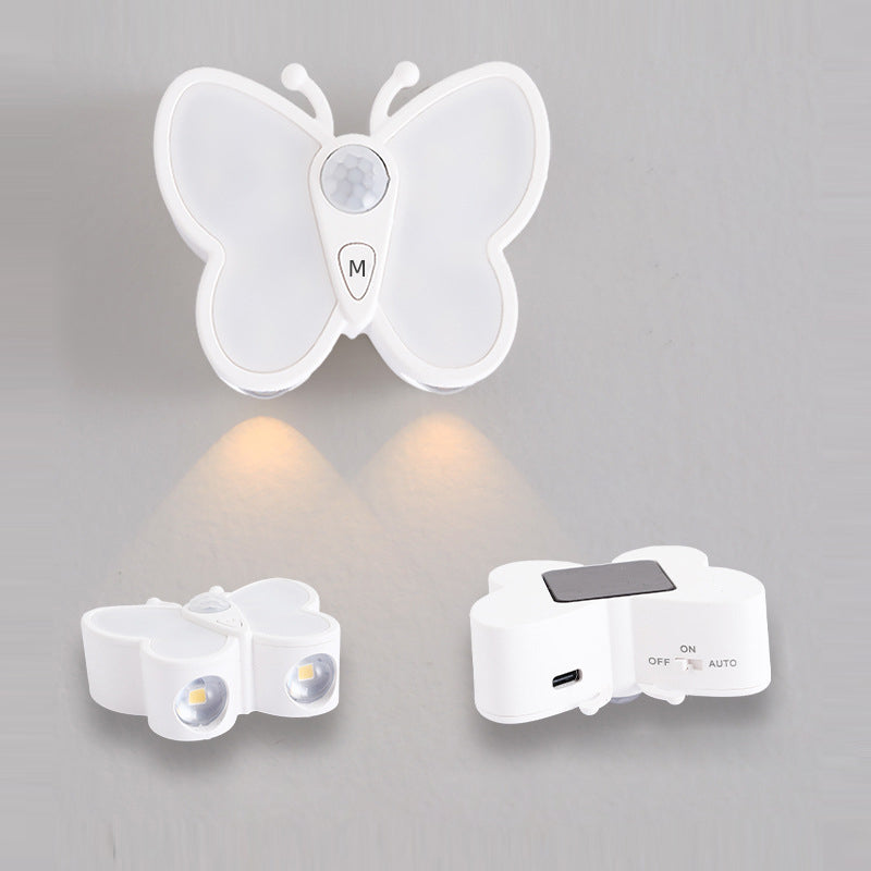 Butterfly Acrylic Bedroom Wall Lamp