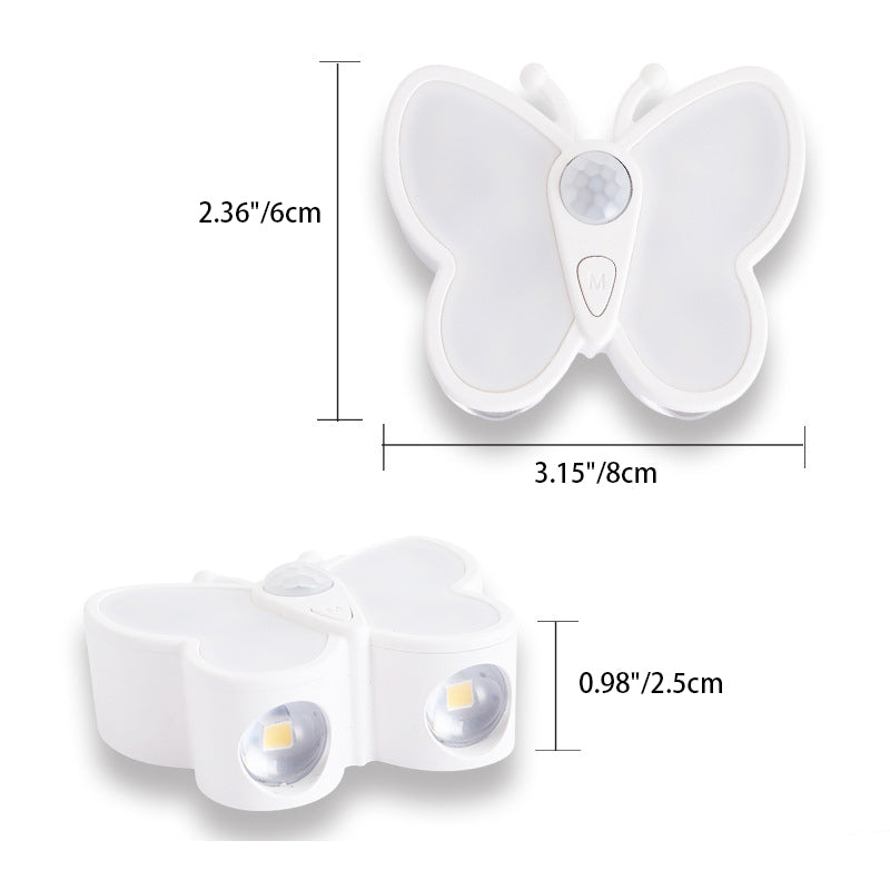 Butterfly Acrylic Bedroom Wall Lamp