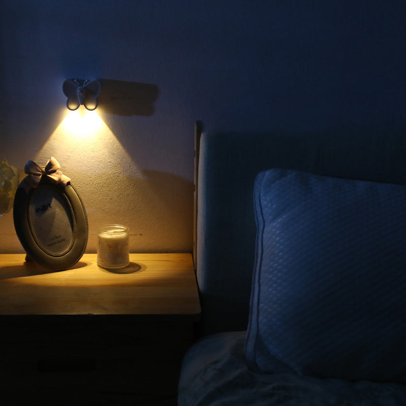 Butterfly Acrylic Bedroom Wall Lamp