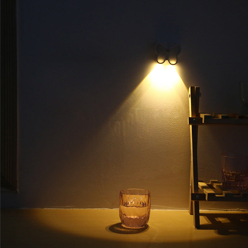 Butterfly Acrylic Bedroom Wall Lamp