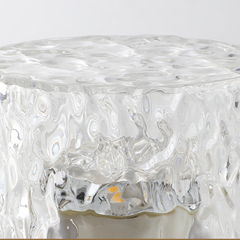Cylinder Projection Acrylic Bedroom Table Lamp