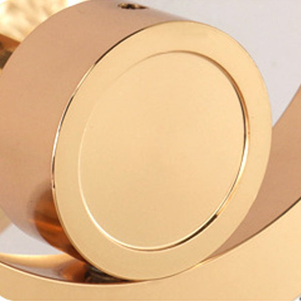 Round Petal Shape Iron Wall Lamp