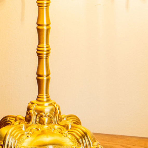 Dome Half Round Pearl Table Lamp