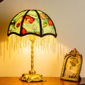 Dome Half Round Pearl Table Lamp