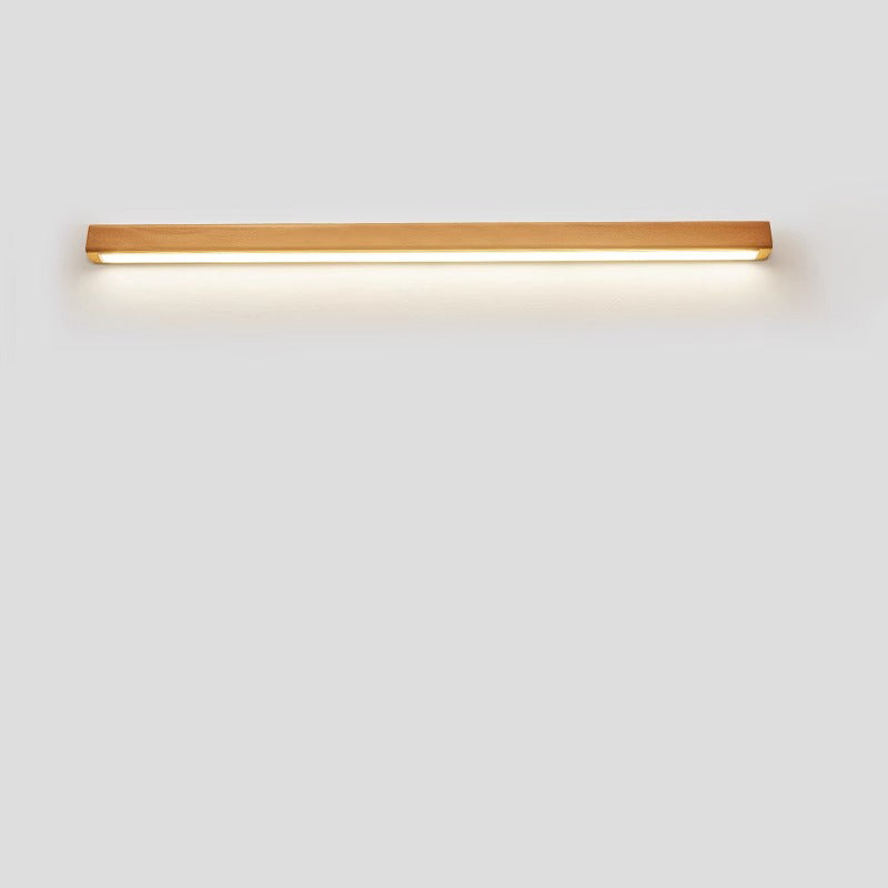 Solid Wood Strip Wall Lamp