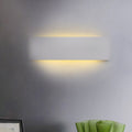 Rectangle Aluminum Living Room Wall Lamp