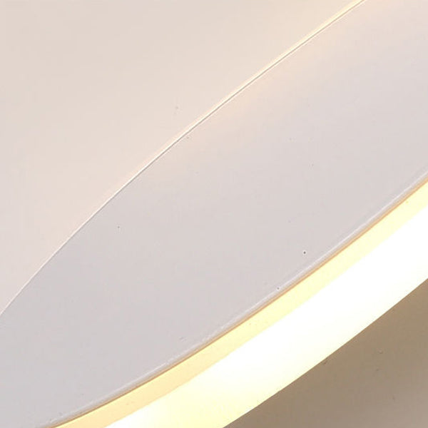 Half Round Antlers Bunny Wall Lamp