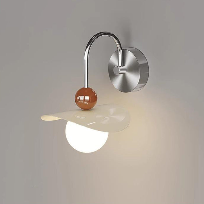 Curved Pole Straight Pole Wall Lamp