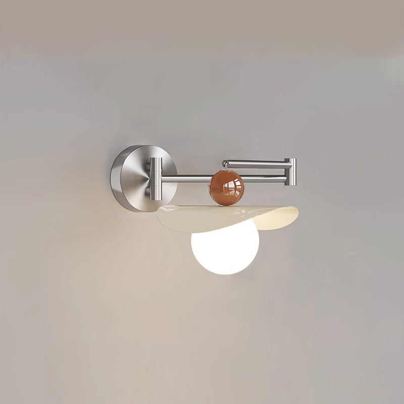 Curved Pole Straight Pole Wall Lamp