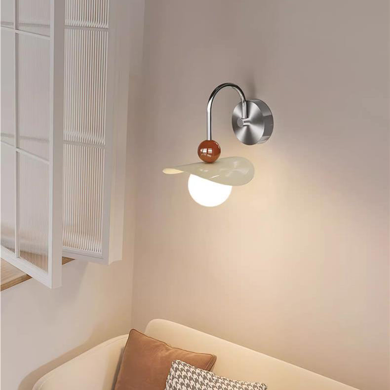 Curved Pole Straight Pole Wall Lamp