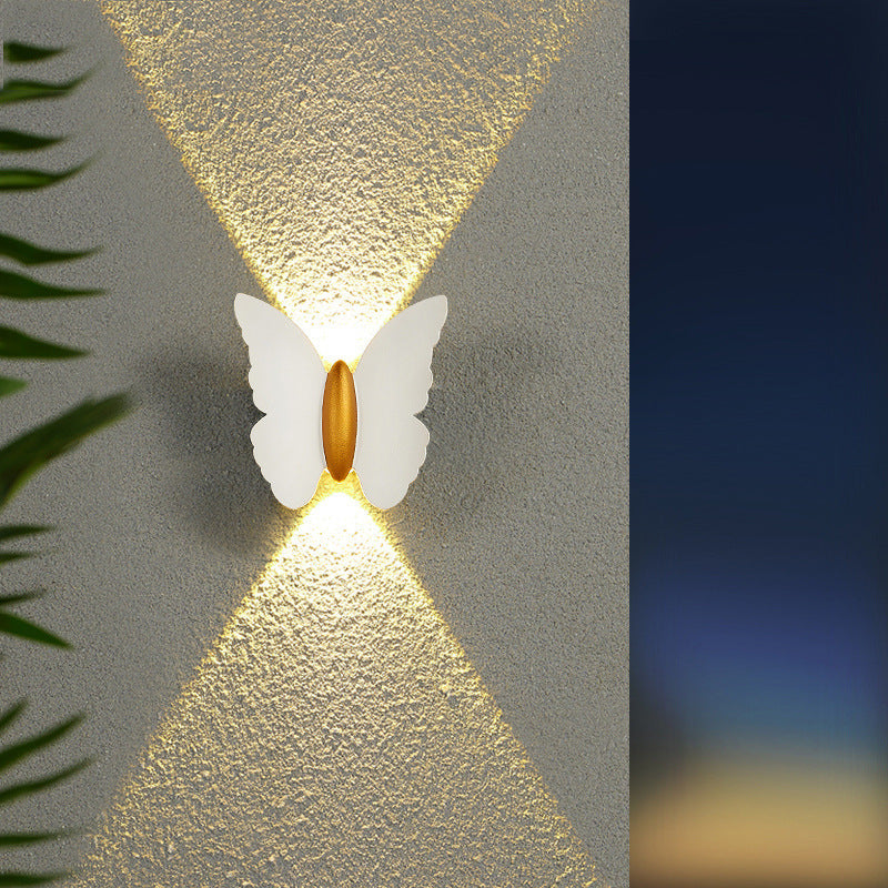 Butterfly Aluminum Patio Outdoor Light