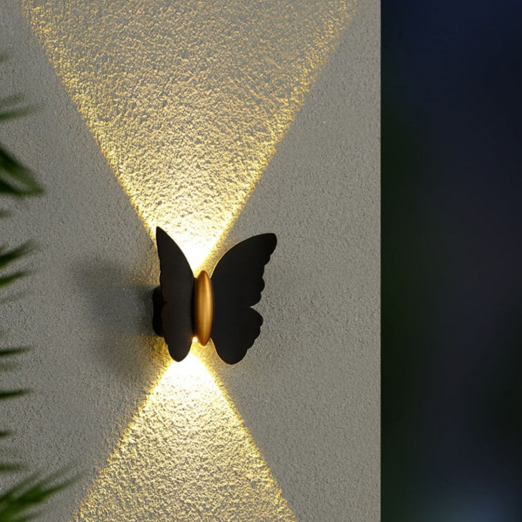 Butterfly Aluminum Patio Outdoor Light