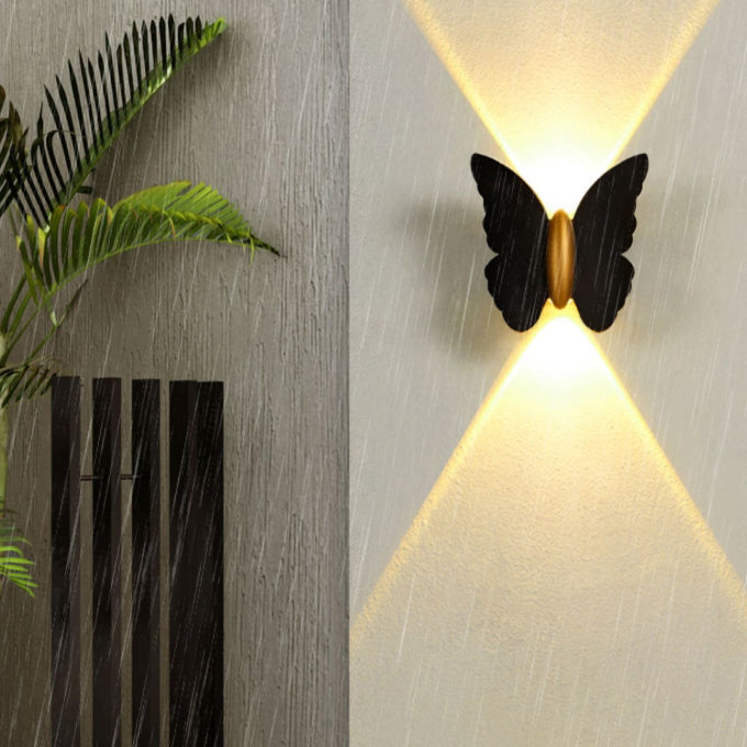 Butterfly Aluminum Patio Outdoor Light