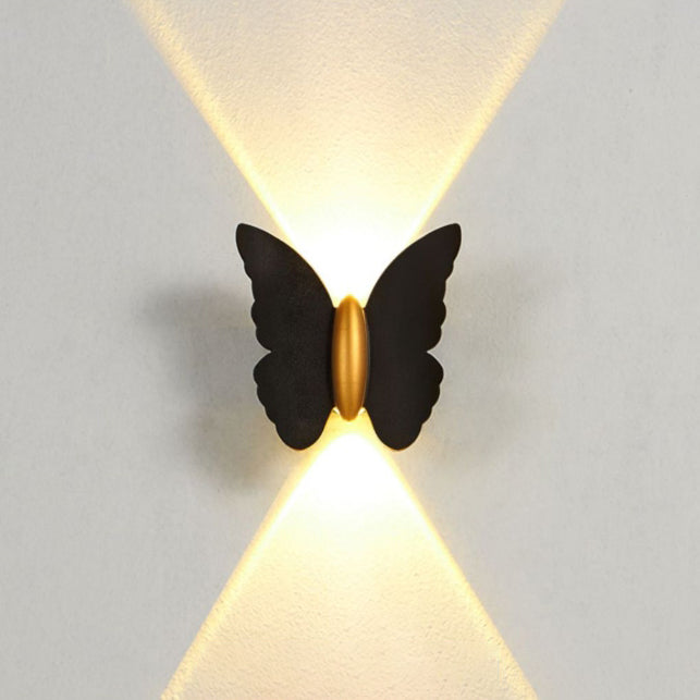 Butterfly Aluminum Patio Outdoor Light