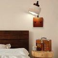 Cylinder Yellow Travertine Square Wall Lamp