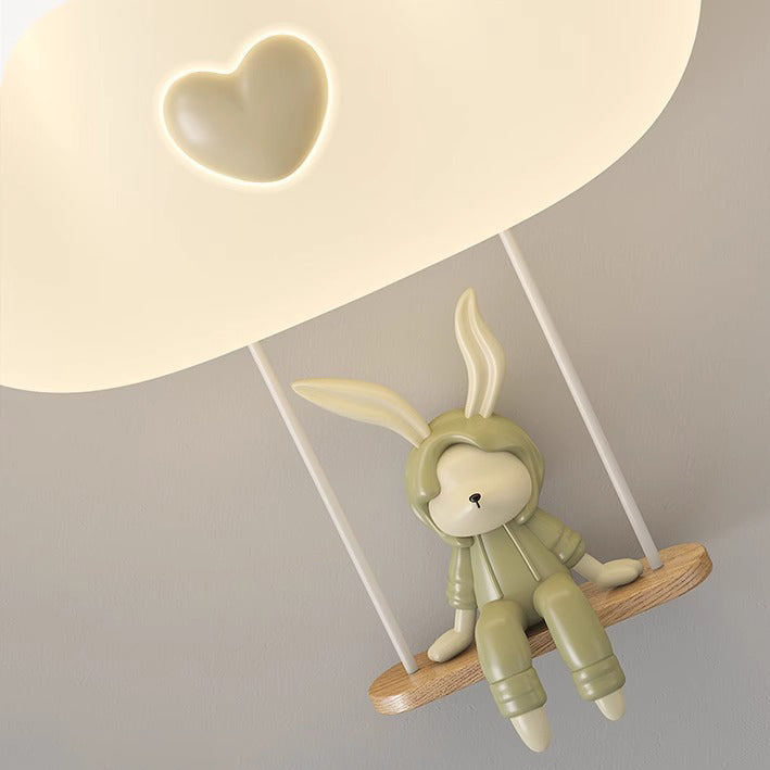 Kids Crown Animal Iron Wall Lamp