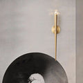 Cylinder Torch Shape Copper Wall Lamp