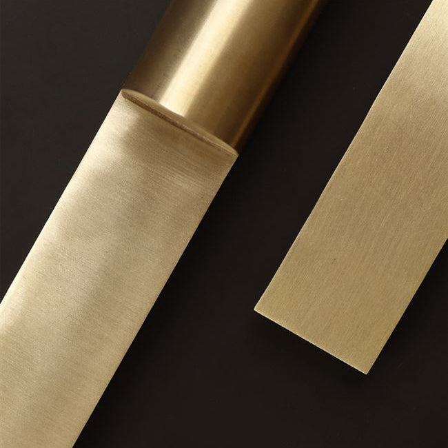 Cylinder Torch Shape Copper Wall Lamp