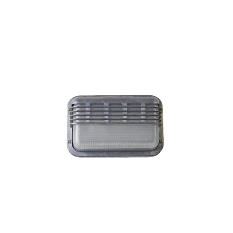 Rectangular Aluminum Glass Living Wall Lamp