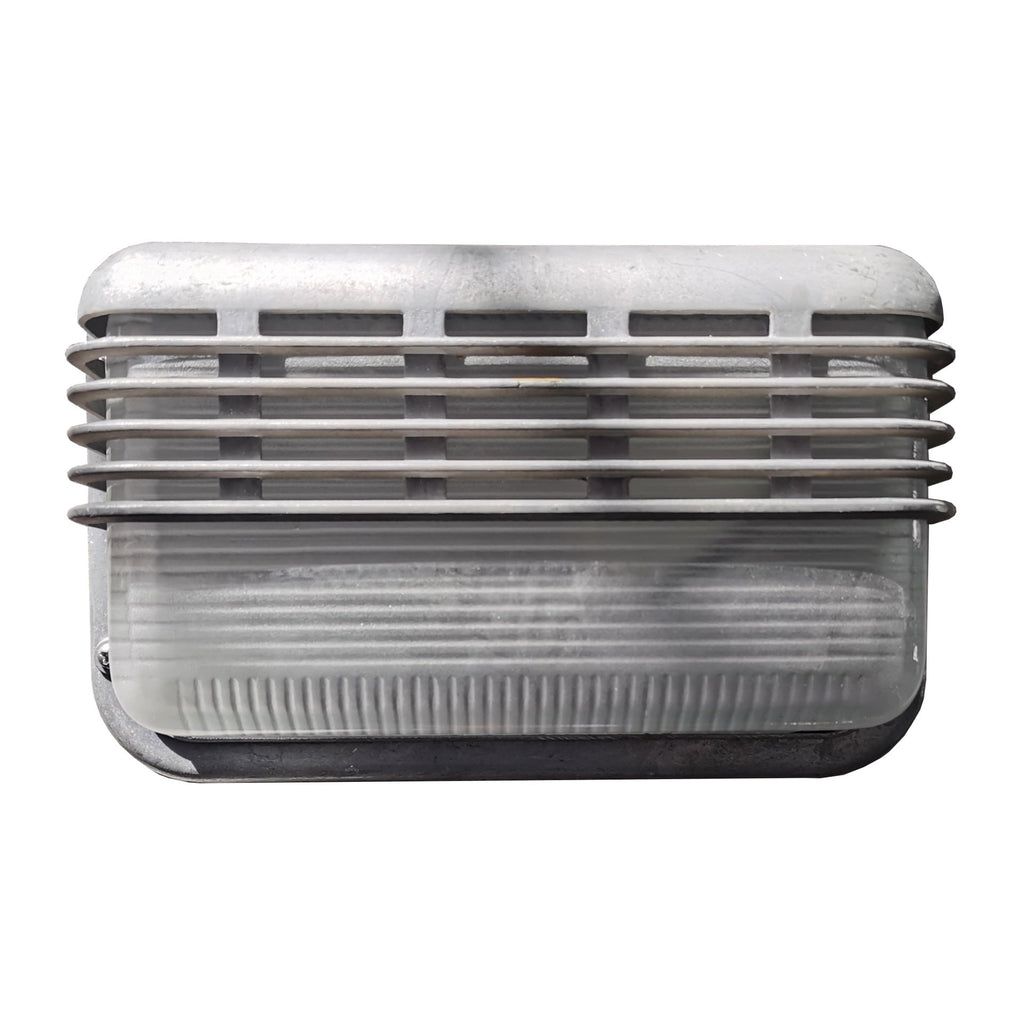 Rectangular Aluminum Glass Living Wall Lamp