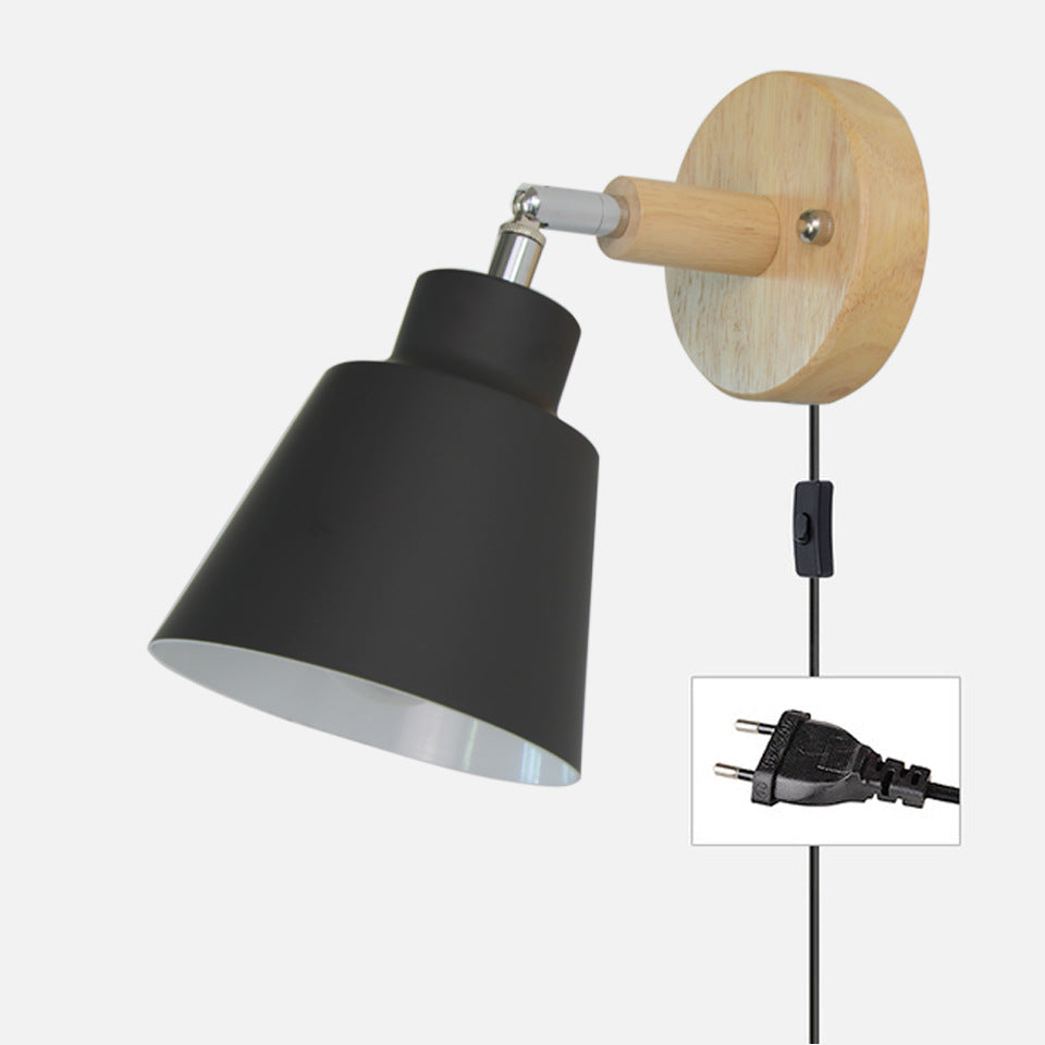 Round Cylinder Horn Shape Wall Lamp