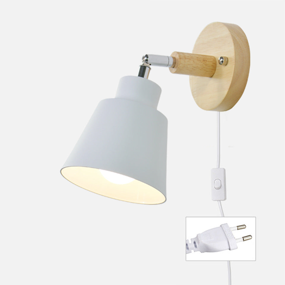 Round Cylinder Horn Shape Wall Lamp