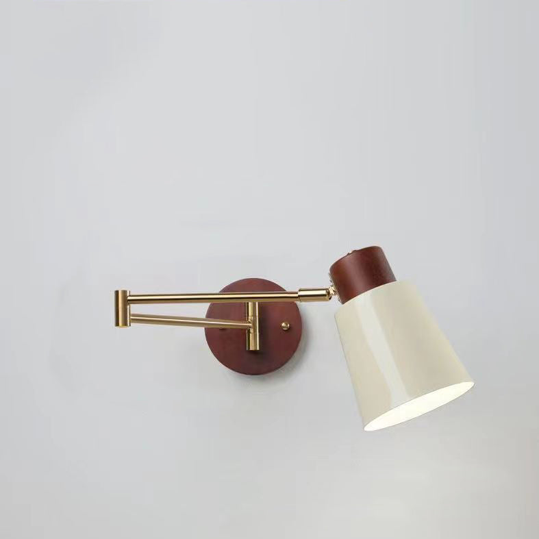 Swingable Globe Cylinder Dome Wall Lamp