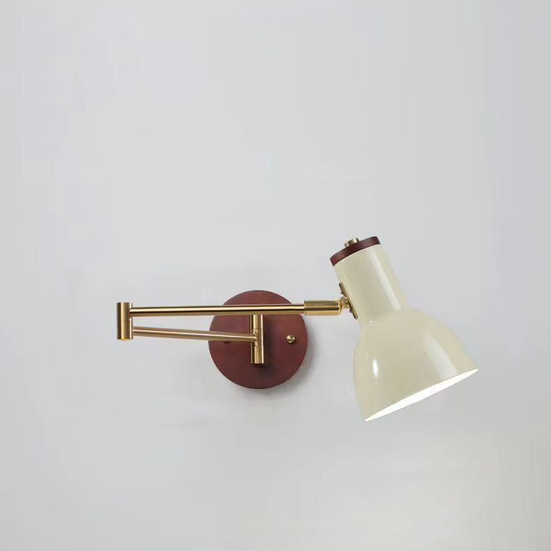 Swingable Globe Cylinder Dome Wall Lamp