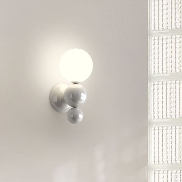 Multi Globe Iron Plastic Wall Lamp