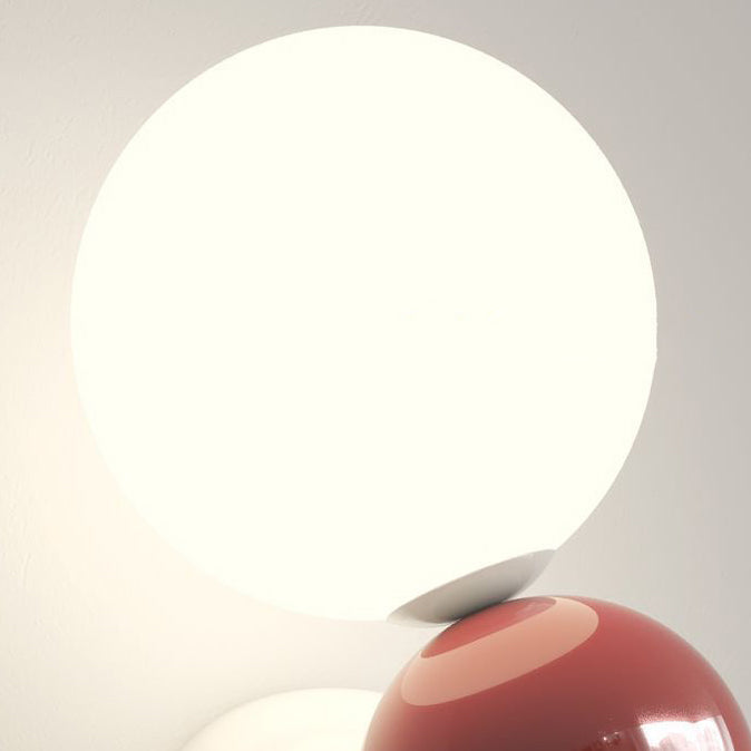Multi Globe Iron Plastic Wall Lamp
