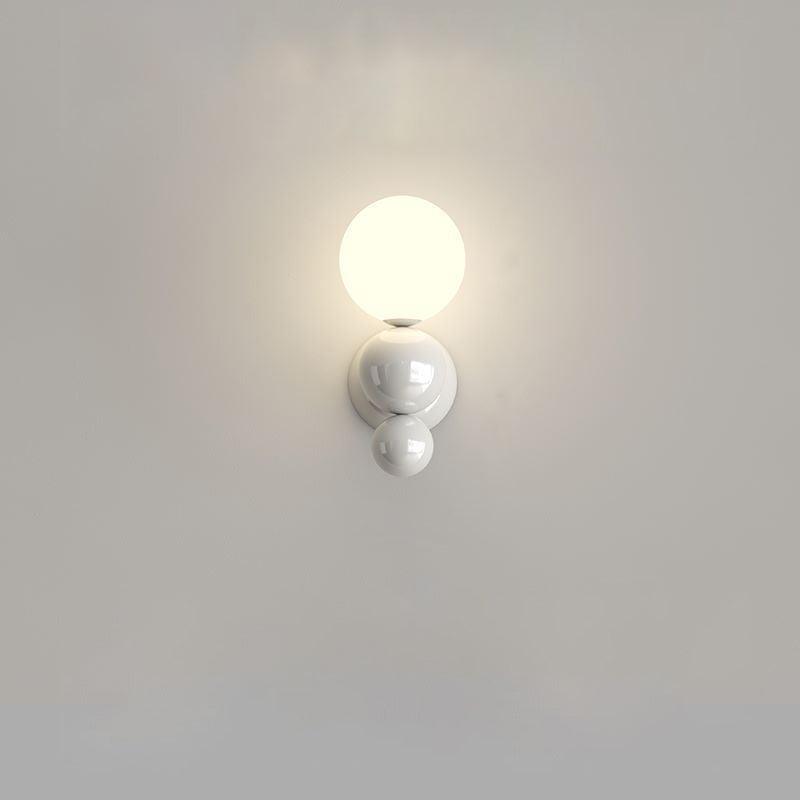 Multi Globe Iron Plastic Wall Lamp