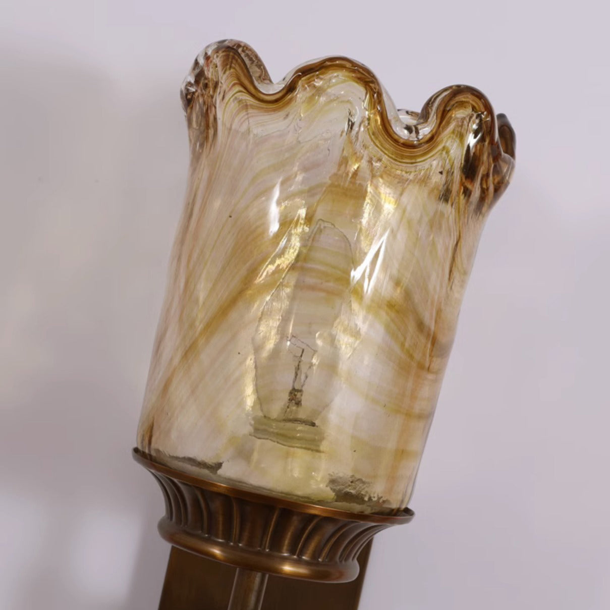 Flower Cup Shape Cylinder Wall Lamp