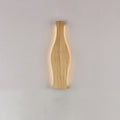 Vase Shape Wood Aluminum Wall Lamp