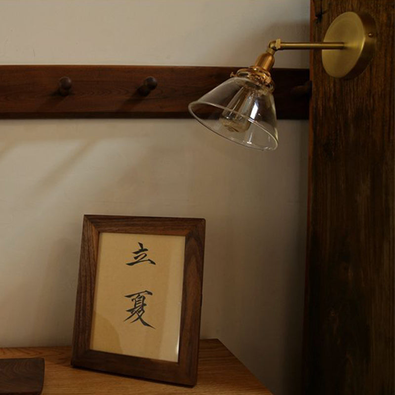 Round Cone Horn Shape Wall Lamp