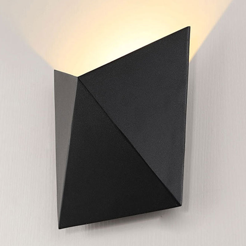 Irregular Shape Aluminum Living Wall Lamp